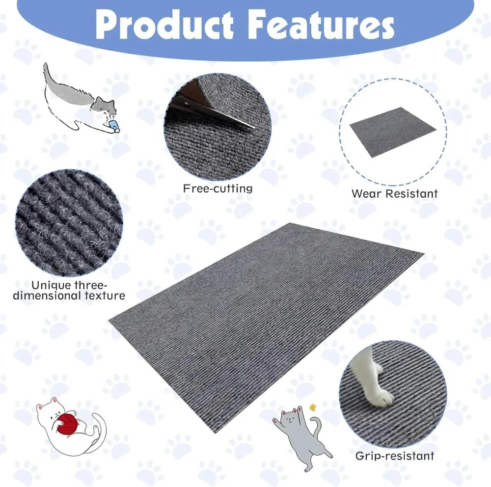 Pawfectly Anti-Scratch Self-Adhesive Furniture Protector Pad 🐾🛋