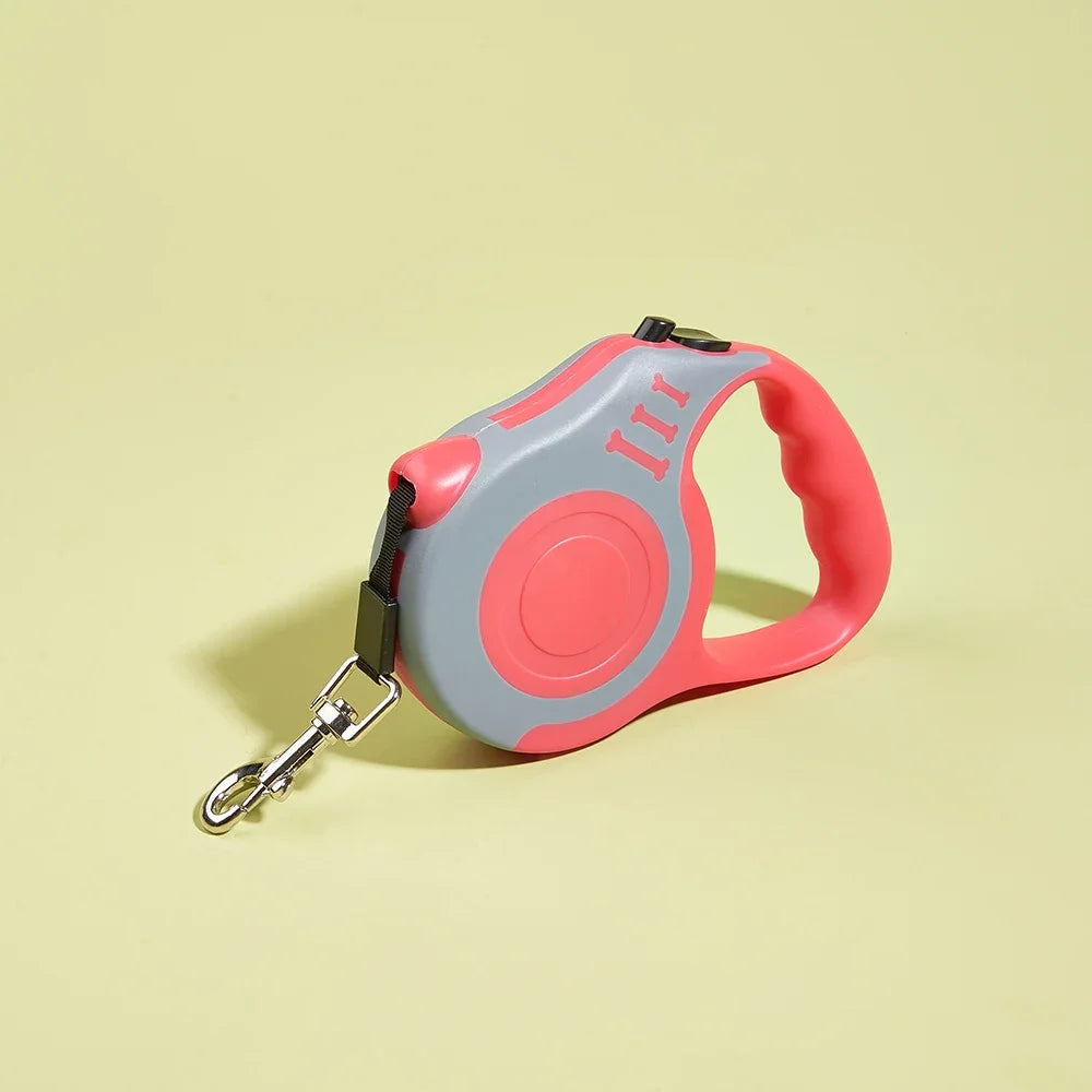 Pawfectly Retractable Nylon Leash — 3 m & 5 m Options for Dogs and Cats 🐾🚶