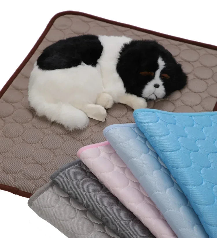 Pawfectly Ice-Silk Cooling Nest Mat for Cats & Dogs 🐾❄️