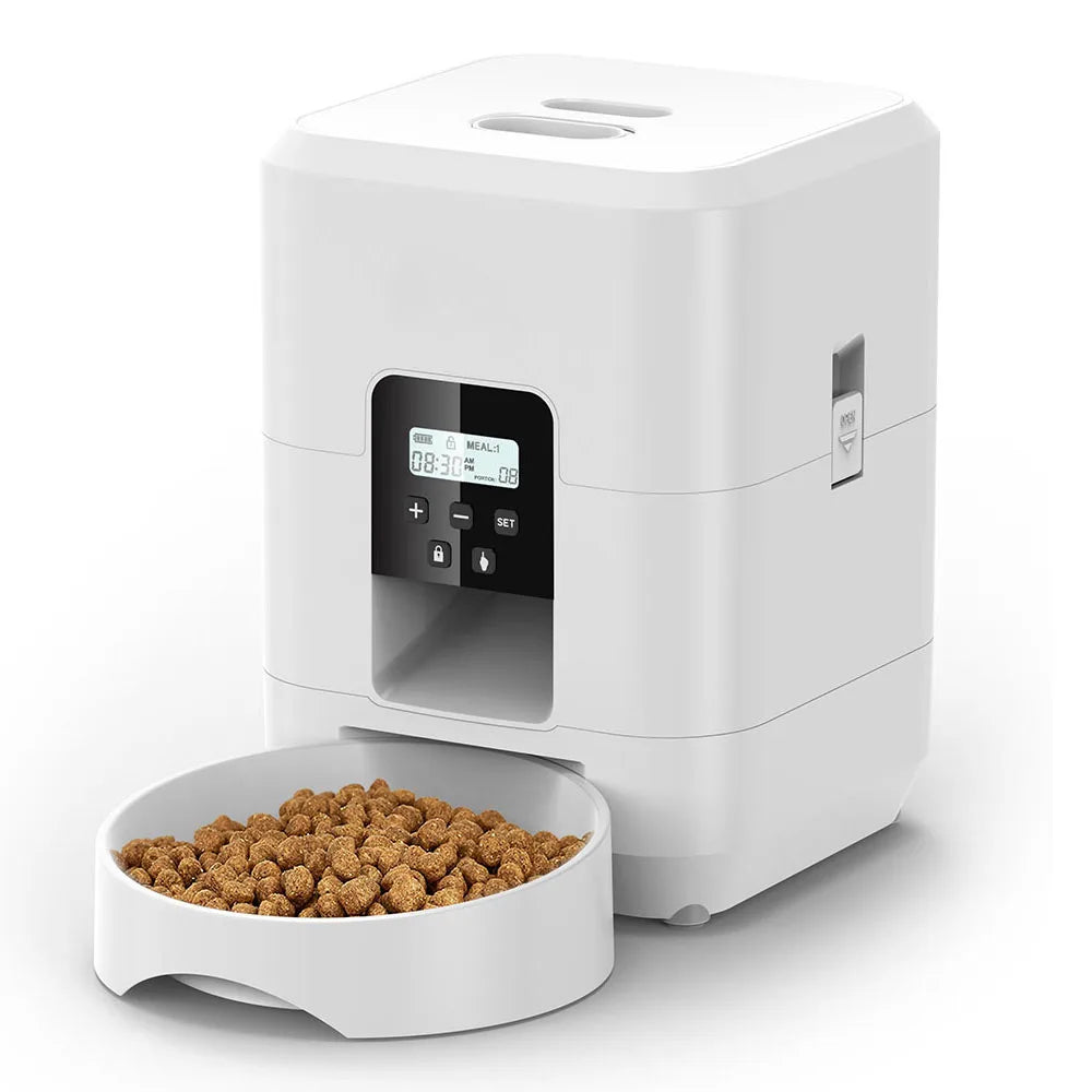 Pawfectly Smart Pet Feeder — Automatic, Timed & Precise Feeding for Cats & Dogs 🐾⏲️
