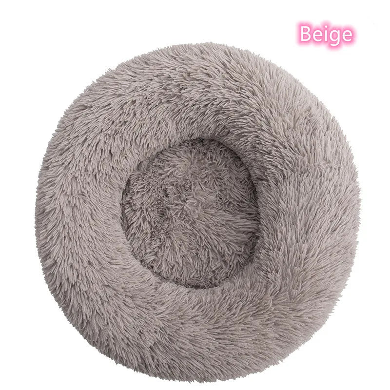 Pawfectly Super-Soft Plush Donut Bed for Cats & Small Dogs 🐾🛌