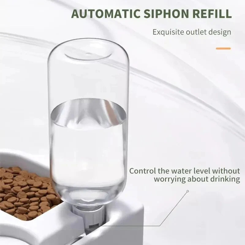 Pawfectly Automatic Moisture-Proof Pet Bowl — Dual-Use for Food & Water 🐾💦