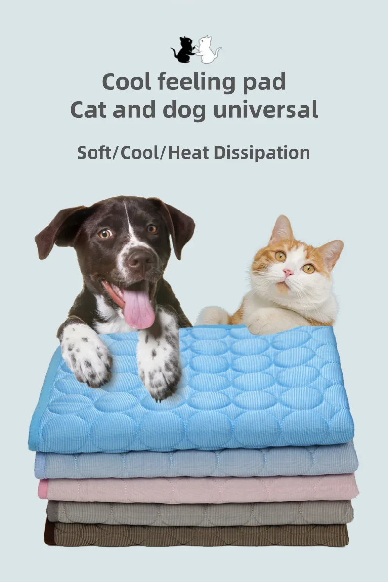 Pawfectly Ice-Silk Cooling Nest Mat for Cats & Dogs 🐾❄️