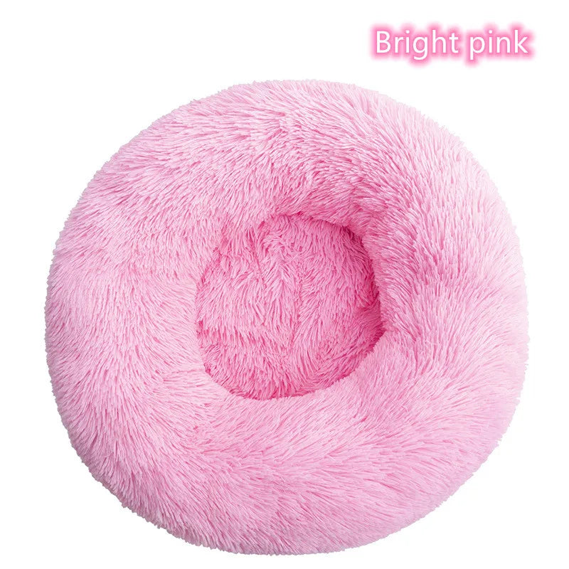 Pawfectly Super-Soft Plush Donut Bed for Cats & Small Dogs 🐾🛌