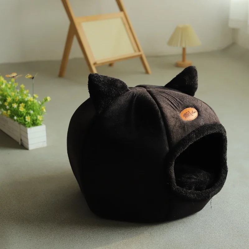Pawfectly Deep Sleep Comfort Cat Cave Bed 🐾🛌
