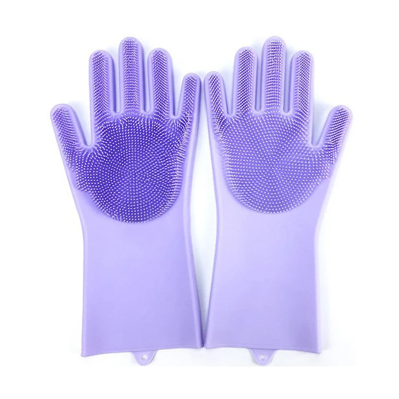 Pawfectly Super-Soft Silicone Grooming Gloves for Cats & Dogs 🐾🧤