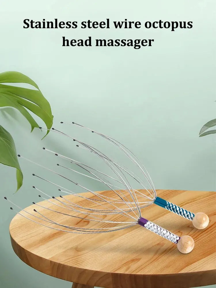 Pawfectly Octopus-Style Pet Massage Claw Scratcher 🐾🐙