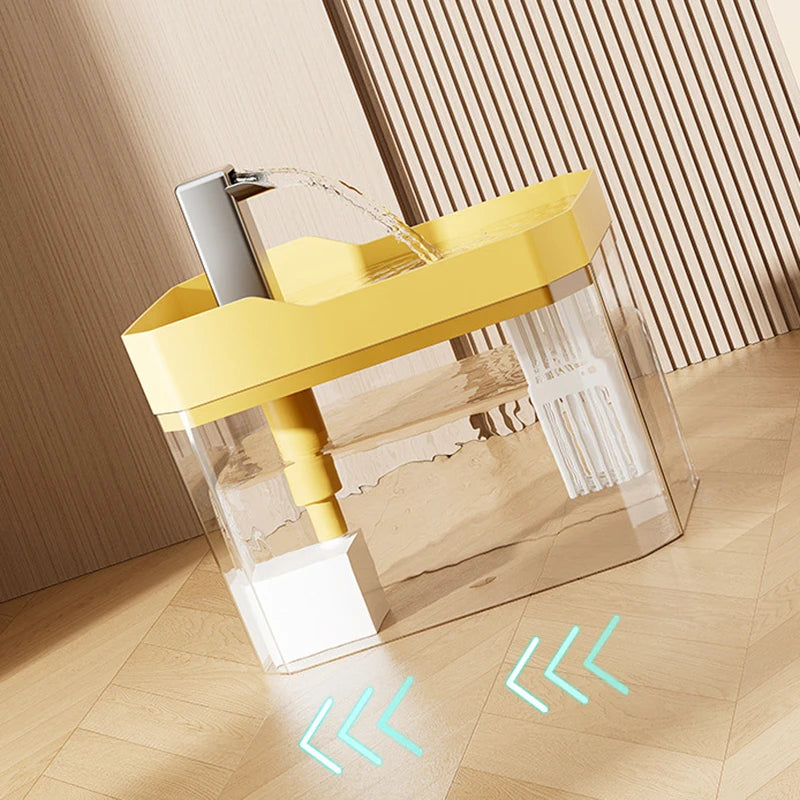 Pawfectly Transparent Plug-In Automatic Water Dispenser — Circulating Hydration Elegance 🐾💧