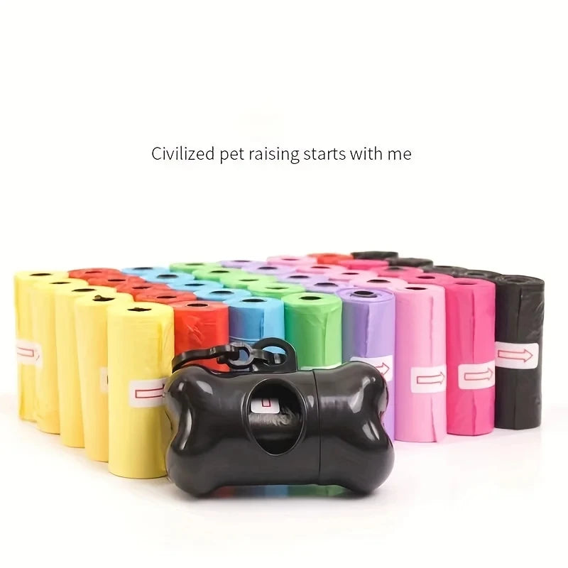 Pawfectly Outdoor Poop Bag Rolls — Handy, Eco-Friendly Waste Solution 🐾💼