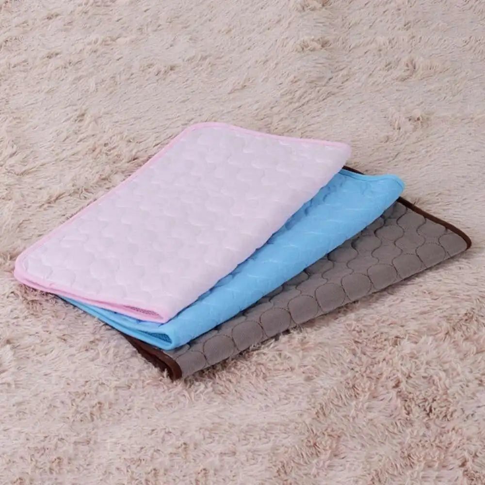 Pawfectly Ice-Silk Cooling Mat for Dogs & Cats 🐾❄️