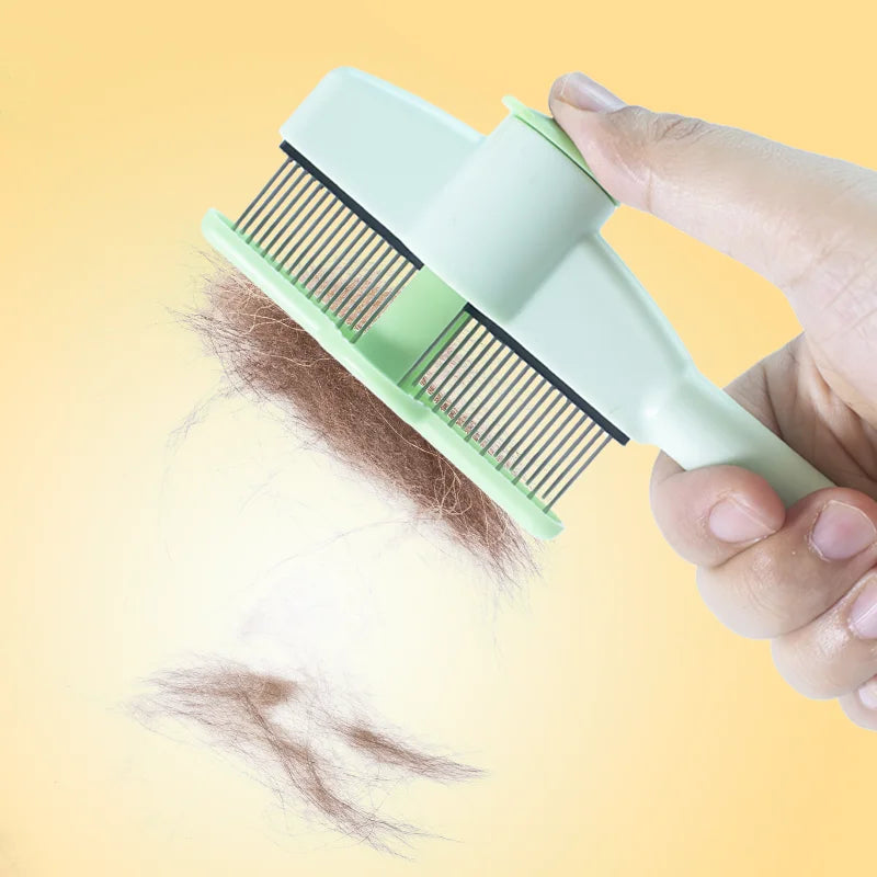 Pawfectly Open-Knot Grooming Brush for Cats & Dogs 🐾🖐