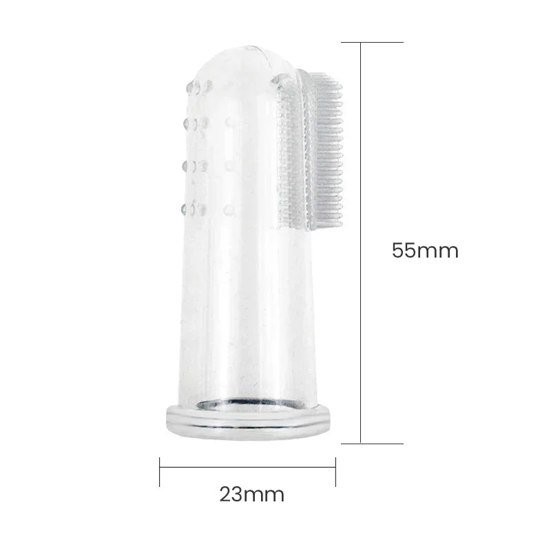 Pawfectly Super-Soft Finger Toothbrush for Dogs & Cats 🐾🦷