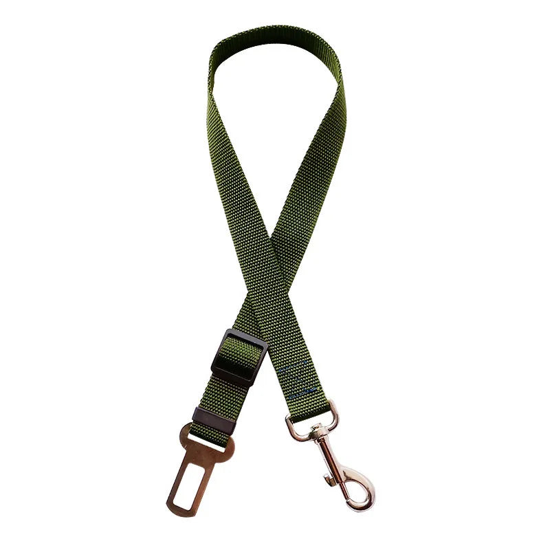 Pawfectly Adjustable Seat Belt Dog & Cat Harness – Secure Travel Companion 🐾🚗