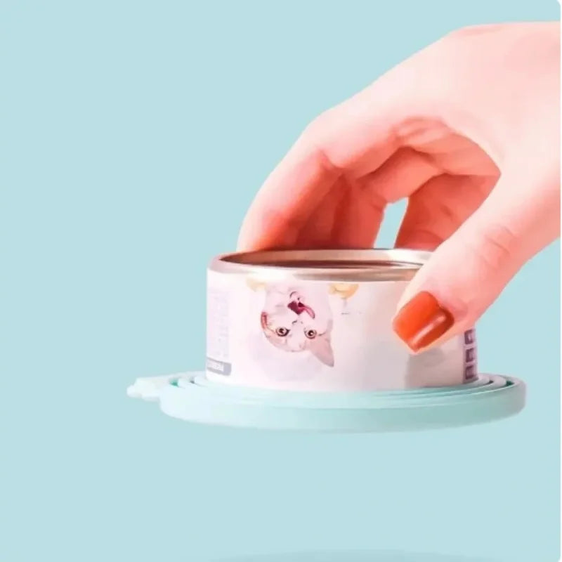 Pawfectly Reusable Silicone Can Lid – Keeps Pet Food Fresh & Fresh-Flowing 🐾🥫