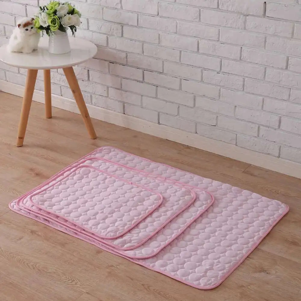 Pawfectly Ice-Silk Cooling Mat for Dogs & Cats 🐾❄️