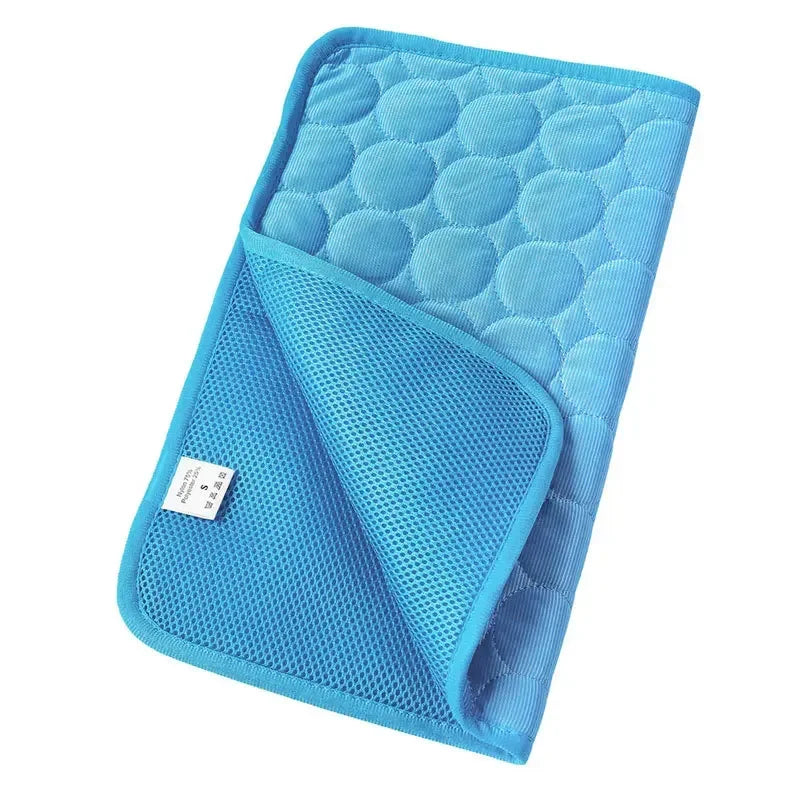 Pawfectly Ice-Silk Cooling Nest Mat for Cats & Dogs 🐾❄️