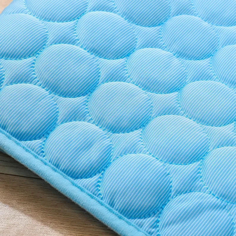 Pawfectly Ice-Silk Cooling Nest Mat for Cats & Dogs 🐾❄️