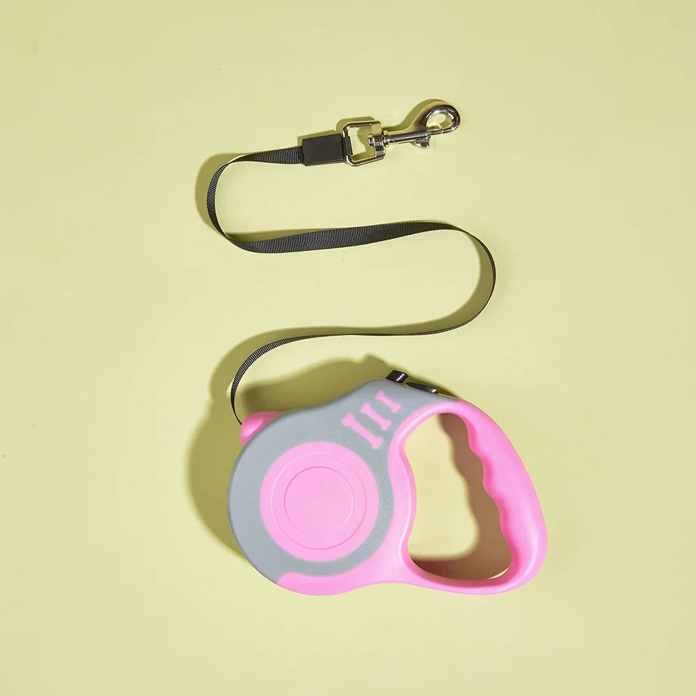 Pawfectly Retractable Nylon Leash — 3 m & 5 m Options for Dogs and Cats 🐾🚶
