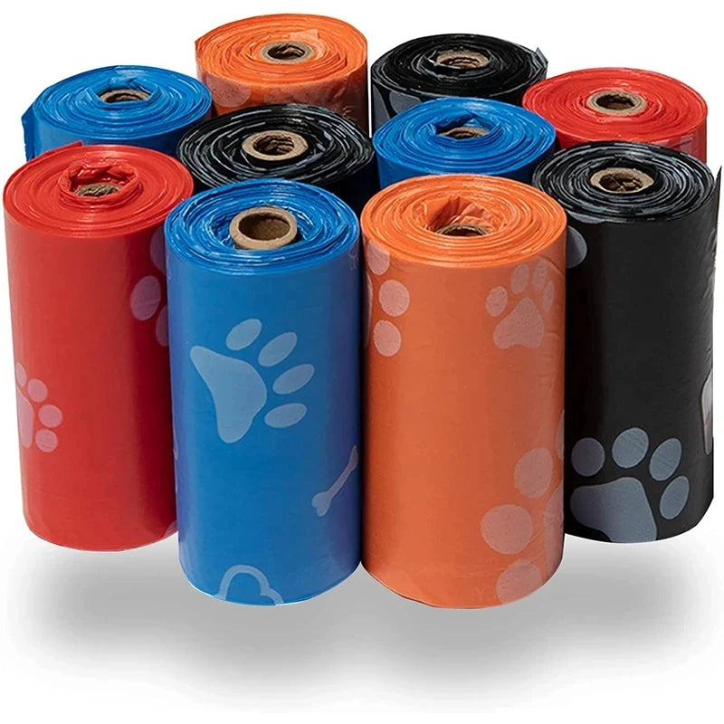 Pawfectly Outdoor Poop Bag Rolls — Handy, Eco-Friendly Waste Solution 🐾💼