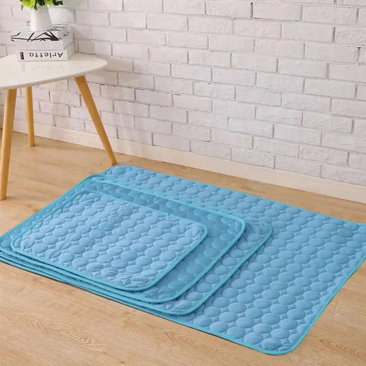 Pawfectly Ice-Silk Cooling Mat for Dogs & Cats 🐾❄️
