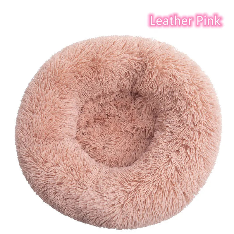 Pawfectly Super-Soft Plush Donut Bed for Cats & Small Dogs 🐾🛌