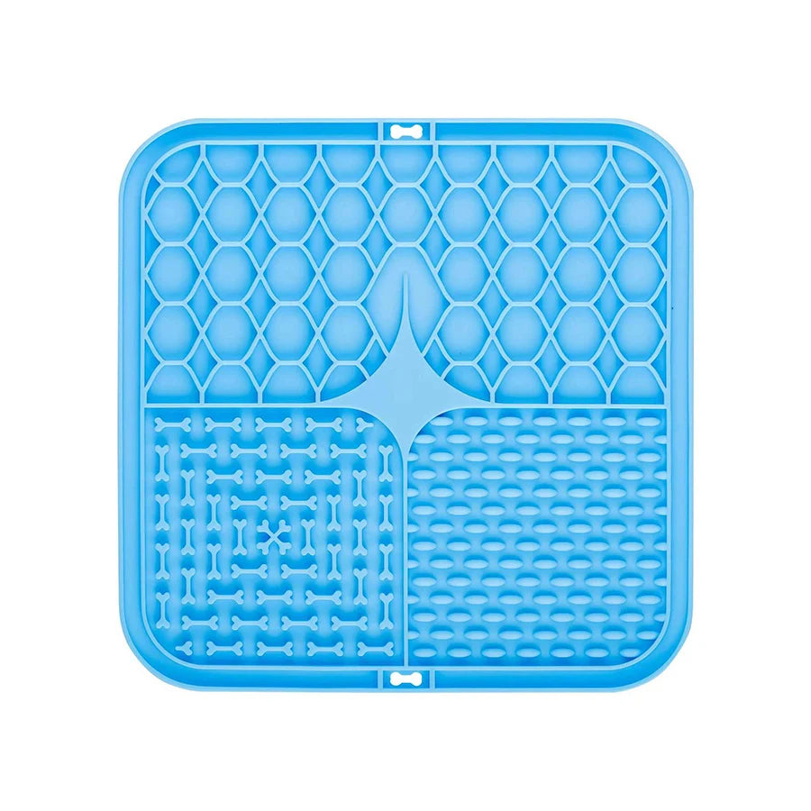 Pawfectly Slow-Lick Silicone Feeding Plate with Suction Base 🐾🍽️
