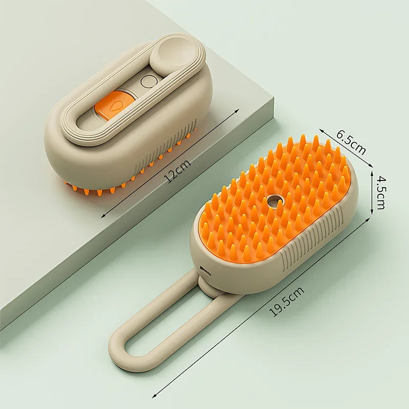 Pawfectly 3-in-1 Steam Spray Massage Comb for Pets 🐾🌿
