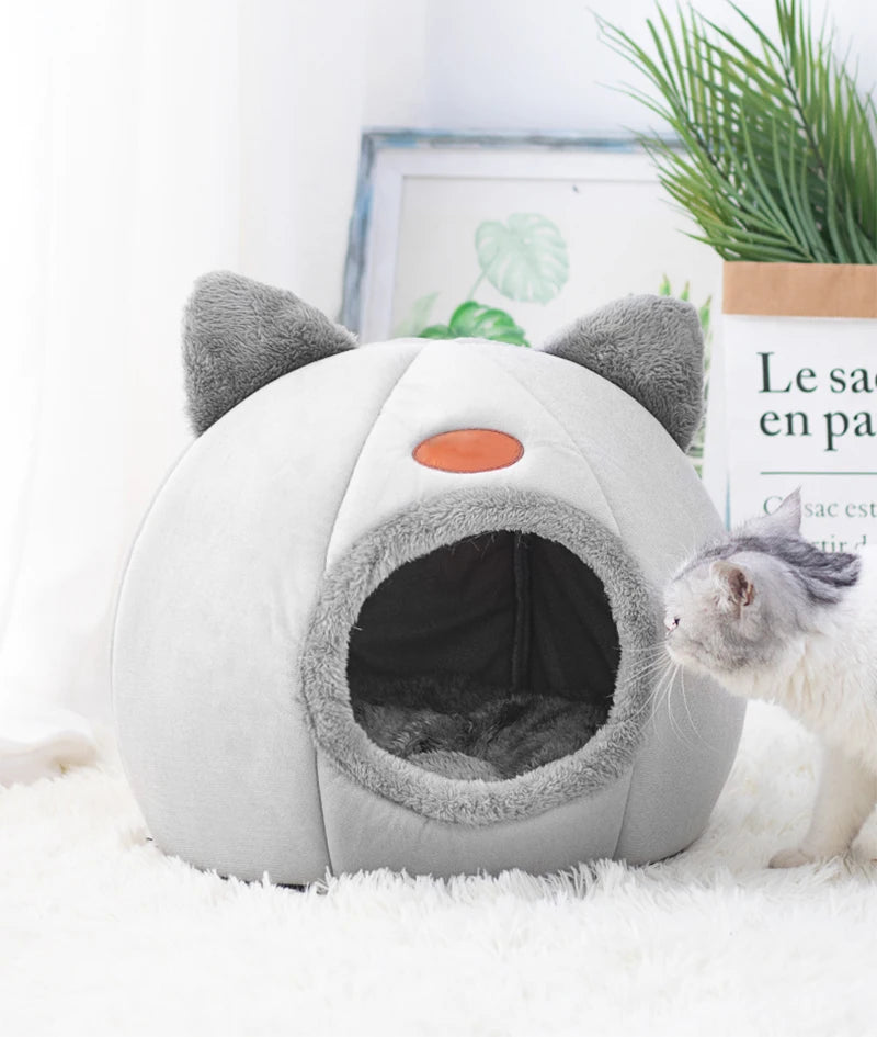 Pawfectly Deep Sleep Comfort Cat Cave Bed 🐾🛌