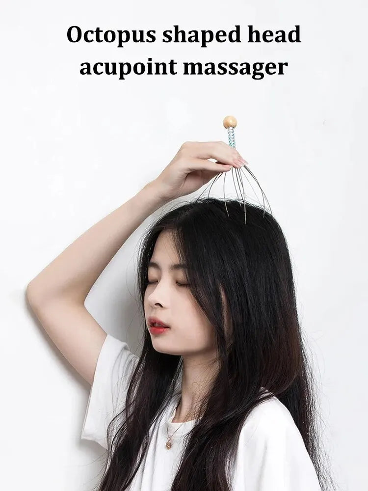 Pawfectly Octopus-Style Pet Massage Claw Scratcher 🐾🐙