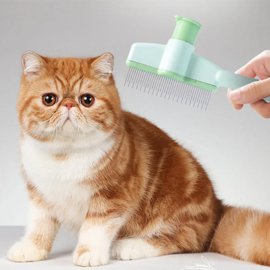 Pawfectly Open-Knot Grooming Brush for Cats & Dogs 🐾🖐