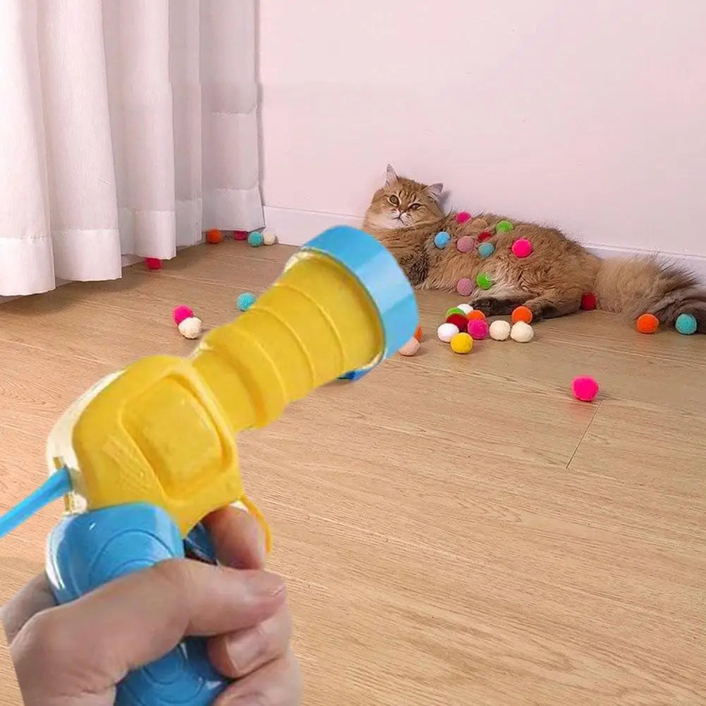 Pawfectly Compact Ball Launcher Toy for Cats & Dogs 🐾🎯
