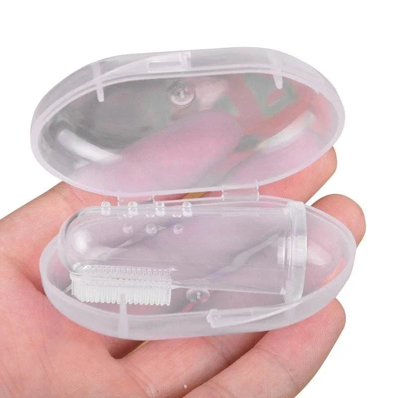 Pawfectly Super-Soft Finger Toothbrush for Dogs & Cats 🐾🦷