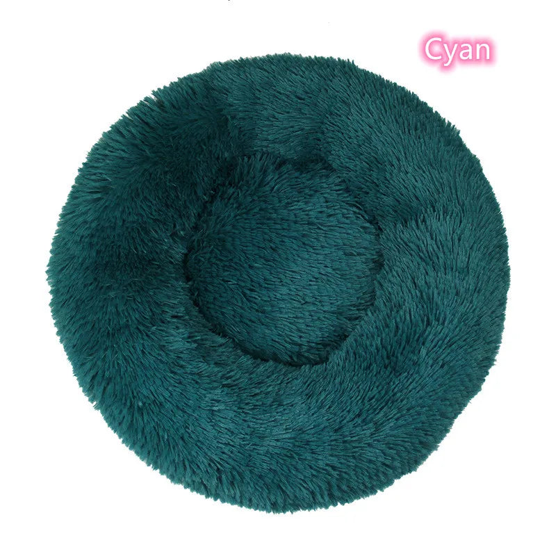 Pawfectly Super-Soft Plush Donut Bed for Cats & Small Dogs 🐾🛌