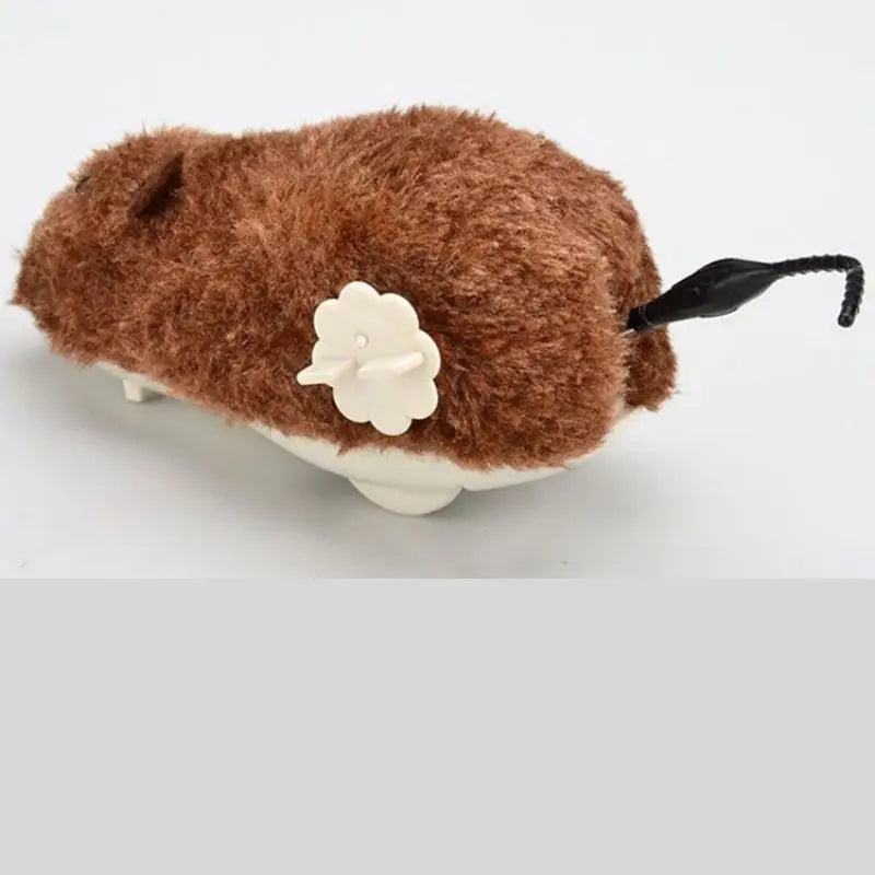 Pawfectly Lifelike Plush Running Mouse Toy for Cats & Dogs 🐾🐭