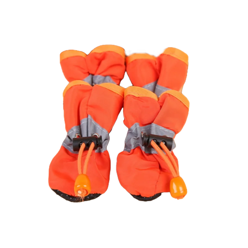 Pawfectly Waterproof Pet Boots — 4-Pack Anti-Slip Rain Shoes for Dogs & Cats 🐾☔