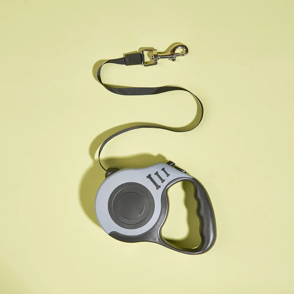 Pawfectly Retractable Nylon Leash — 3 m & 5 m Options for Dogs and Cats 🐾🚶