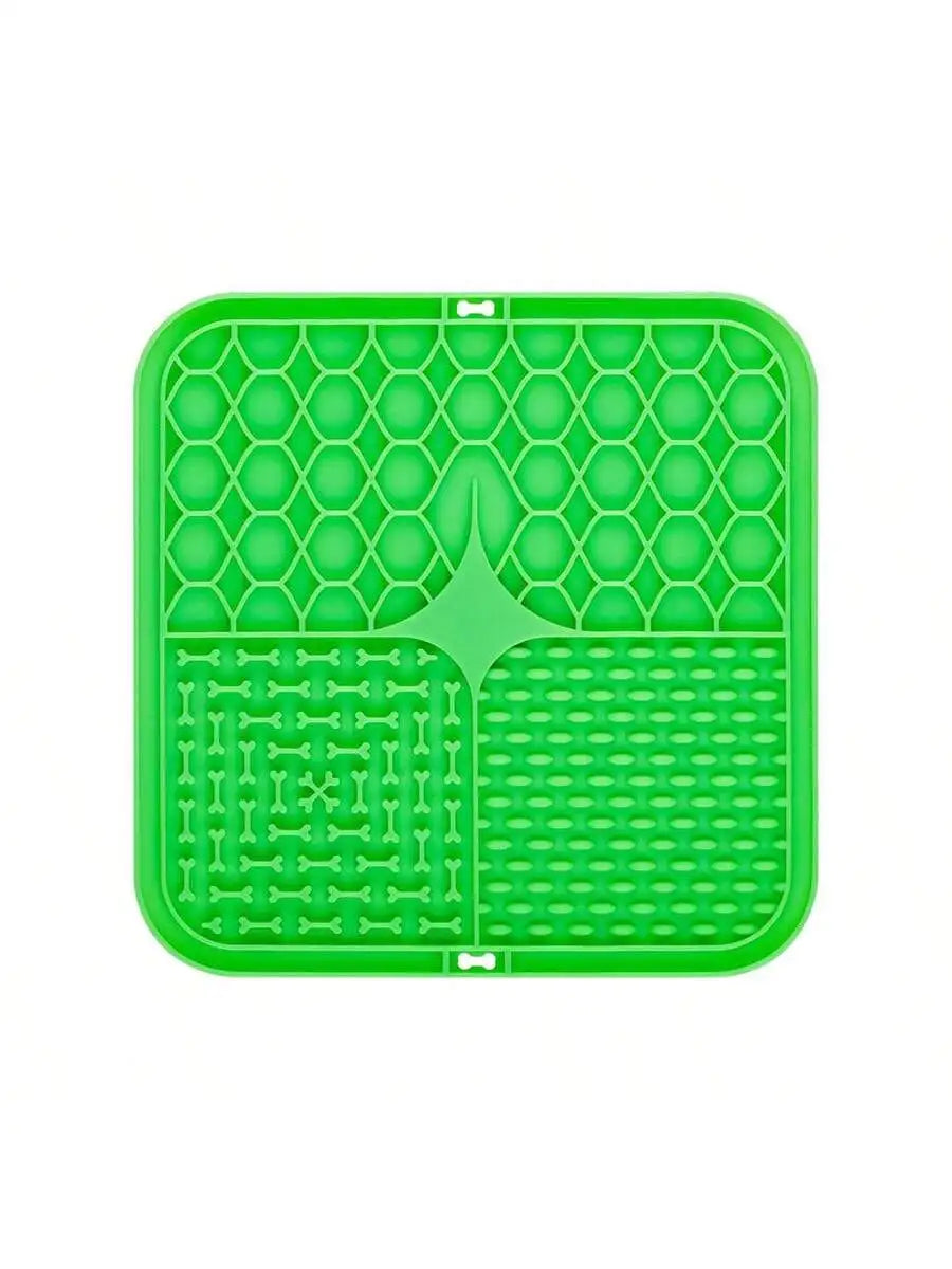 Pawfectly Slow-Lick Silicone Feeding Plate with Suction Base 🐾🍽️