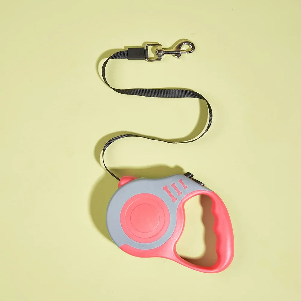 Pawfectly Retractable Nylon Leash — 3 m & 5 m Options for Dogs and Cats 🐾🚶
