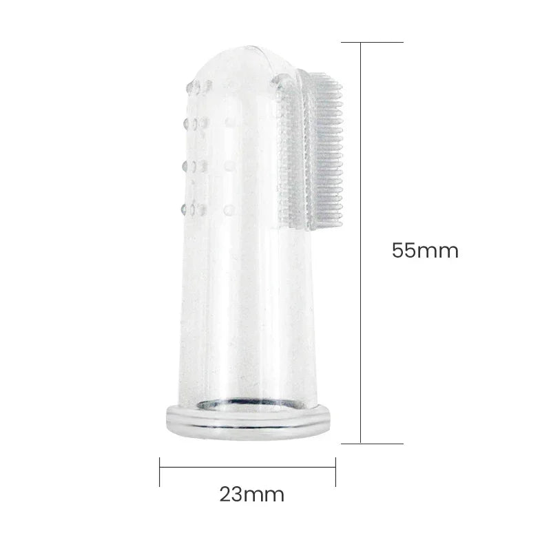 Pawfectly Super-Soft Finger Toothbrush for Dogs & Cats 🐾🦷